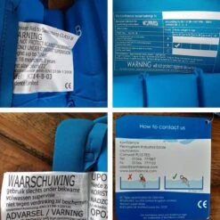 Konfidence - Zwemvest/Drijfvest Kind - Blauw - 1,5-3 Jaar / 12-20 Kg -NIJDAM Sport & Spel Winkel 1200x1200 336
