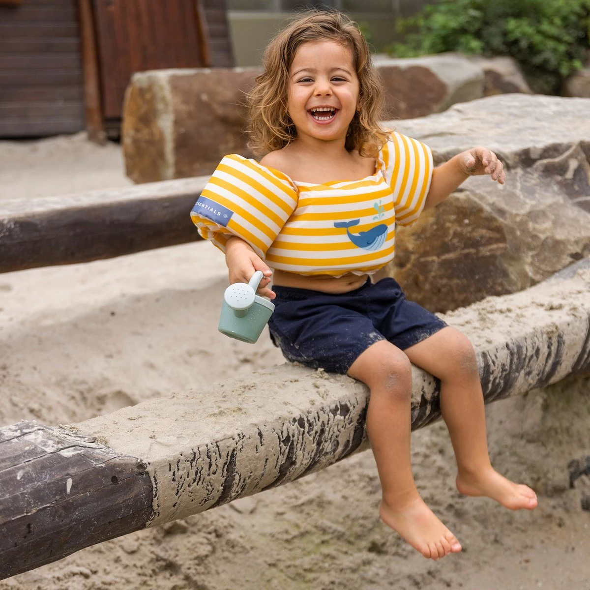 Swim Essentials - Puddle Jumper Zwemvest - Geel Walvissen - 2-6 Jaar - 15-30 Kg 4 Swim Essentials - Puddle Jumper Zwemvest - Geel Walvissen - 2-6 Jaar - 15-30 Kg - Afbeelding 4