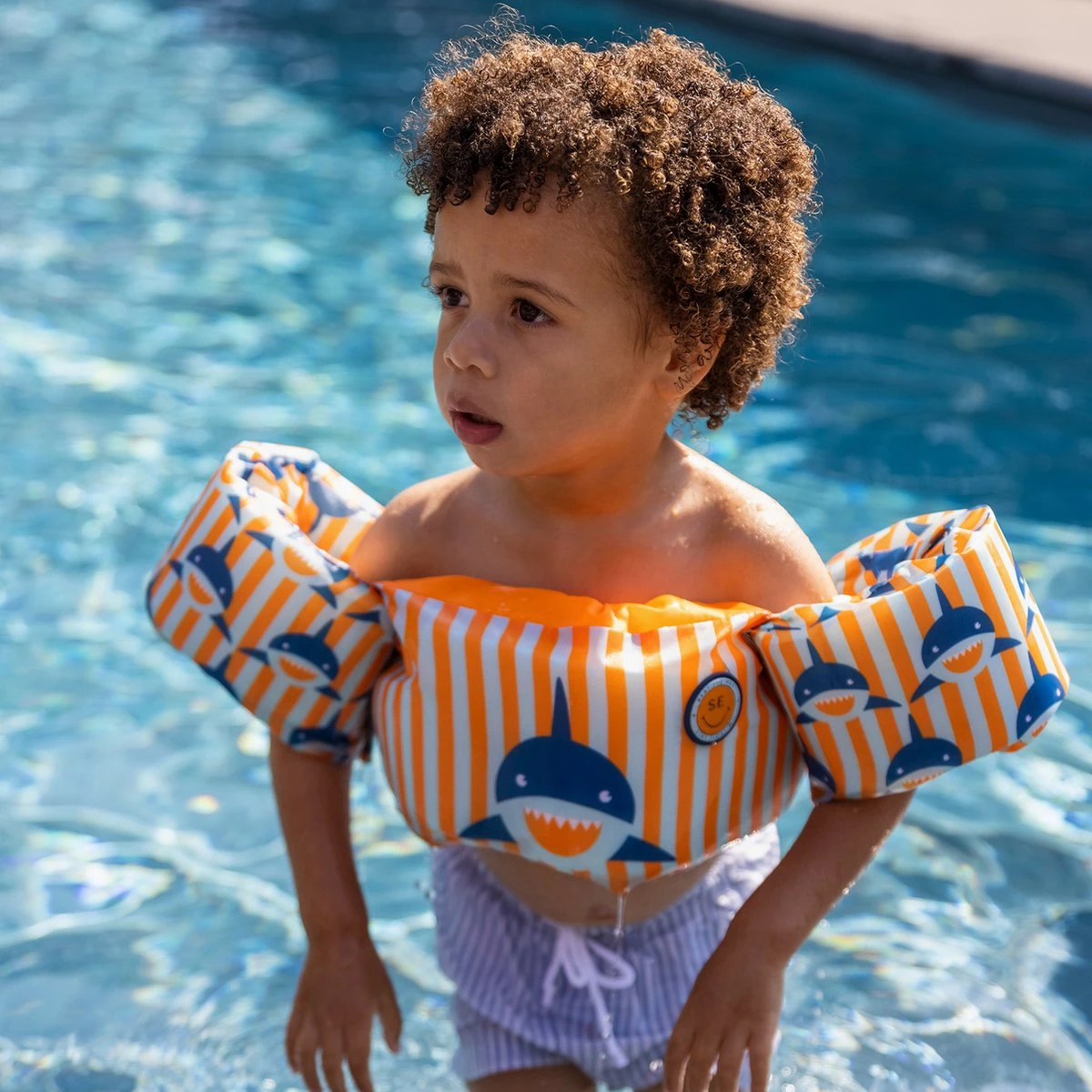 Swim Essentials - Puddle Jumper Zwemvest - Oranje/Blauw Haaien - 2-6 Jaar - 15-30 Kg 7 Swim Essentials - Puddle Jumper Zwemvest - Oranje/Blauw Haaien - 2-6 Jaar - 15-30 Kg - Afbeelding 7