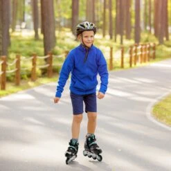 Navaris Verstelbare Skeelers Verschillende Maten - Verstelbare Skates Voor Meisjes En Jongens - Inline Skates Kinderen Blauw/grijs - Meerdere Maten -NIJDAM Sport & Spel Winkel 1200x1200 418