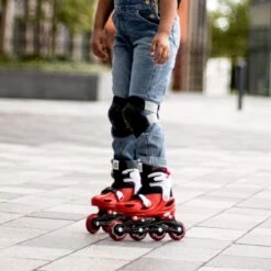 Nijdam Inline Skates Verstelbaar - Red Racer - 33-36 -NIJDAM Sport & Spel Winkel 1200x1200 423