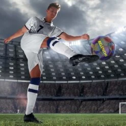 Belenthi Lichtgevende Voetbal - Glow In The Dark Bal - Lichtgevende Bal - Holografisch - Reflecterend -NIJDAM Sport & Spel Winkel 1200x1200 62