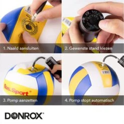 Donrox Play B211 Elektrische Ballenpomp - Voetbalpomp Inclusief Naalden - Oplaadbaar - Autostop 15 Donrox Play B211 Elektrische Ballenpomp - Voetbalpomp Inclusief Naalden - Oplaadbaar - Autostop -NIJDAM Sport & Spel Winkel 1200x1200 92