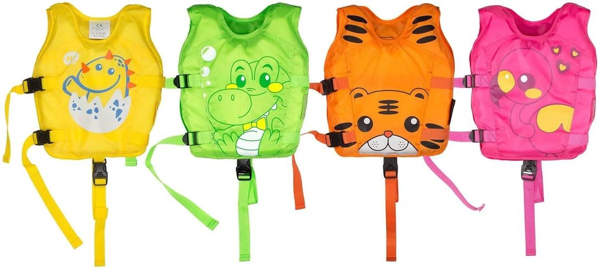 Waimea Zwemvest Dier - 1-3 Jaar - 11-18 Kg - Geel/Blauw/Wit 9 Waimea Zwemvest Dier - 1-3 Jaar - 11-18 Kg - Geel/Blauw/Wit - Afbeelding 9