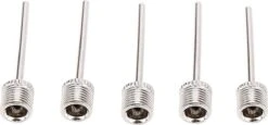 YUNICS® Ballenpomp Naald - 5 Stuks - Ballenpomp Naalden - Geschikt Voor Ballenpomp, Voetbalpomp En Fietspomp - Ventiel - Zilver