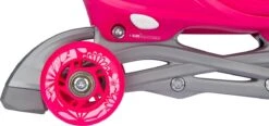 Nijdam 3-in-1 Inline Skates Verstelbaar - Floral Switch - Fuchsia/Wit/Roze/Zilvergrijs - 25-28 -NIJDAM Sport & Spel Winkel 1200x564 2