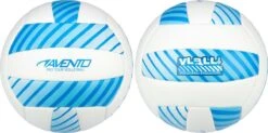Avento Volleybal - Kunstleder - Blauw/Wit -NIJDAM Sport & Spel Winkel 1200x597