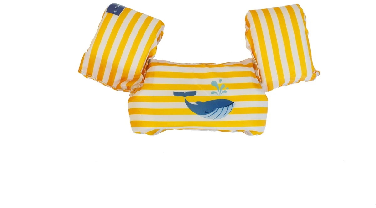 Swim Essentials - Puddle Jumper Zwemvest - Geel Walvissen - 2-6 Jaar - 15-30 Kg 6 Swim Essentials - Puddle Jumper Zwemvest - Geel Walvissen - 2-6 Jaar - 15-30 Kg - Afbeelding 6