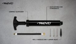 Avento Ballenpomp - Double Action Topline II - Zwart/Wit -NIJDAM Sport & Spel Winkel 1200x690 2