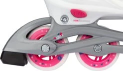 Nijdam Inline Skates Verstelbaar - White Wedge - Wit/Fuchsia - 37-40 -NIJDAM Sport & Spel Winkel 1200x691 3