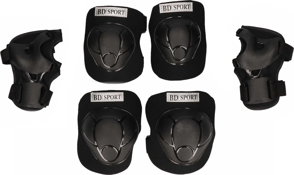 Skate Beschermset Maat S - 4 Tot 5 Jaar - Kinderen - Beschermers Skeelers/ Skate - Kniebeschermers, Elleboog + Polsbeschermers 2 Skate Beschermset Maat S - 4 Tot 5 Jaar - Kinderen - Beschermers Skeelers/ Skate - Kniebeschermers, Elleboog + Polsbeschermers - Afbeelding 2