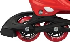 Nijdam Inline Skates Verstelbaar - Red Racer - 33-36 -NIJDAM Sport & Spel Winkel 1200x726