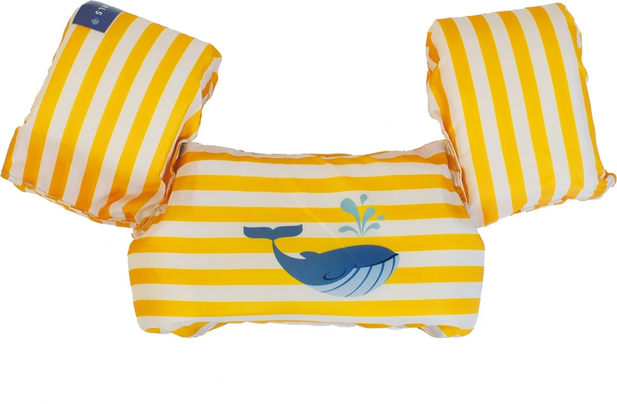 Swim Essentials - Puddle Jumper Zwemvest - Geel Walvissen - 2-6 Jaar - 15-30 Kg 1 Swim Essentials - Puddle Jumper Zwemvest - Geel Walvissen - 2-6 Jaar - 15-30 Kg