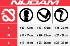 Nijdam Beschermset Junior - Vulcano - Zwart/Grijs/Rood - S 16 Nijdam Beschermset Junior - Vulcano - Zwart/Grijs/Rood - S -NIJDAM Sport & Spel Winkel 1200x793 6