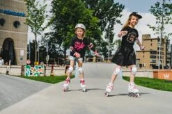 Nijdam Inline Skates Verstelbaar - White Wedge - Wit/Fuchsia - 33-36 -NIJDAM Sport & Spel Winkel 1200x799 6
