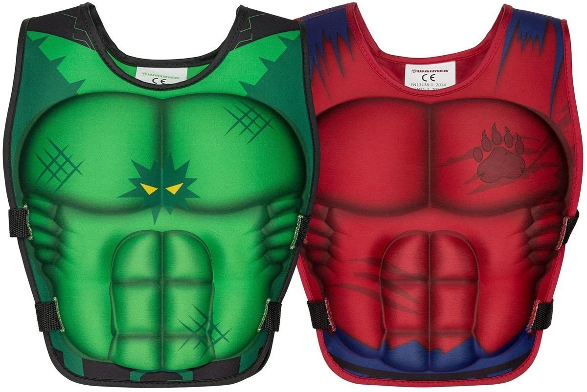 Waimea Zwemvest Held - 3-6 Jaar - 18-30 Kg - Rood/Blauw/Geel 9 Waimea Zwemvest Held - 3-6 Jaar - 18-30 Kg - Rood/Blauw/Geel - Afbeelding 9