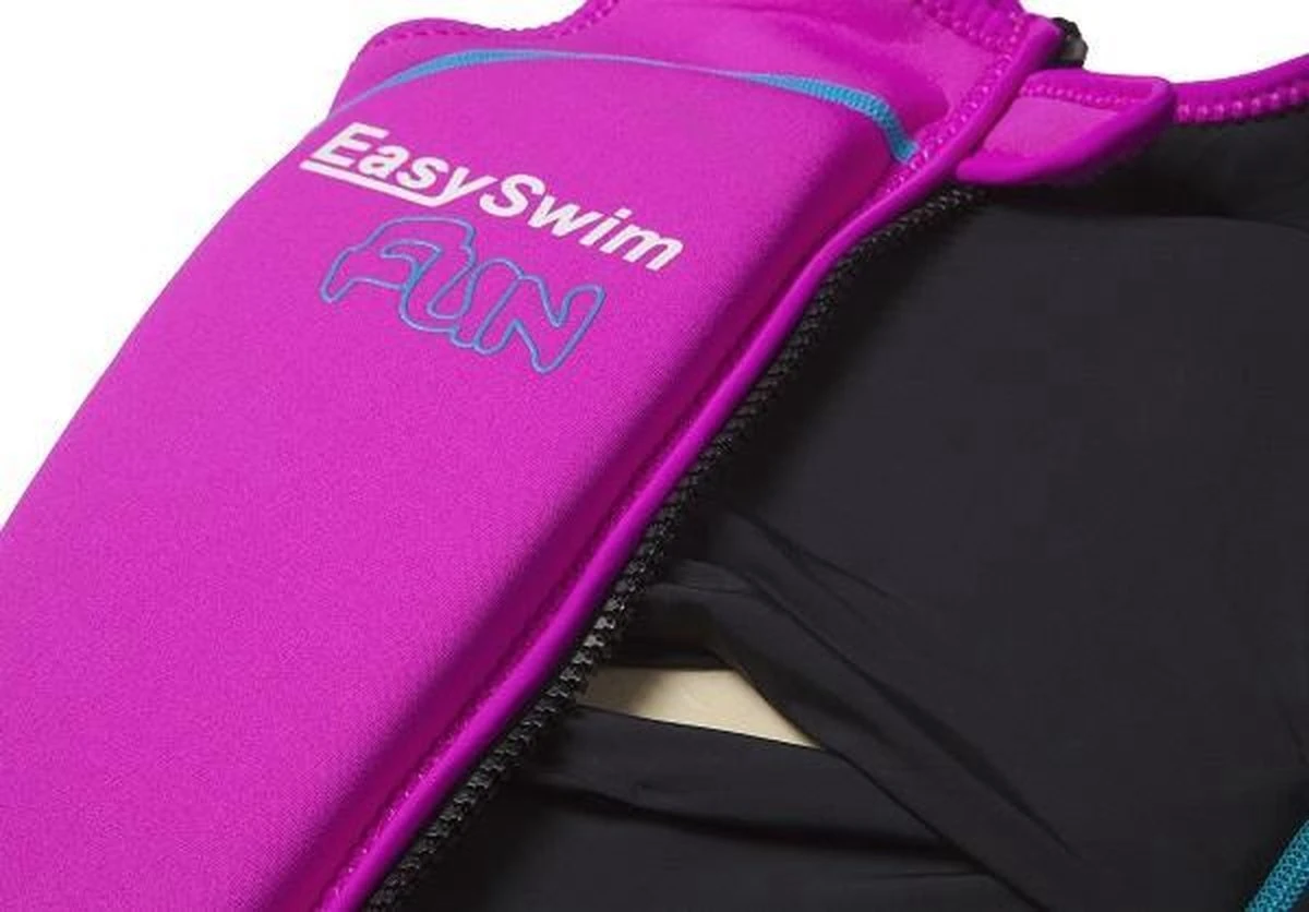 EasySwim Fun - Zwemvest/Drijfvest Kind - Roze - Maat M: 17-23 Kg 6 EasySwim Fun - Zwemvest/Drijfvest Kind - Roze - Maat M: 17-23 Kg - Afbeelding 6