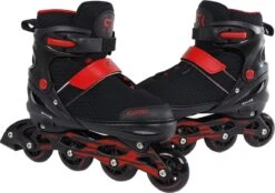 Street Rider Inline Skates - Verstelbaar - Skeeler - Rood/ Zwart - Maat 38/42 -NIJDAM Sport & Spel Winkel 1200x844 2