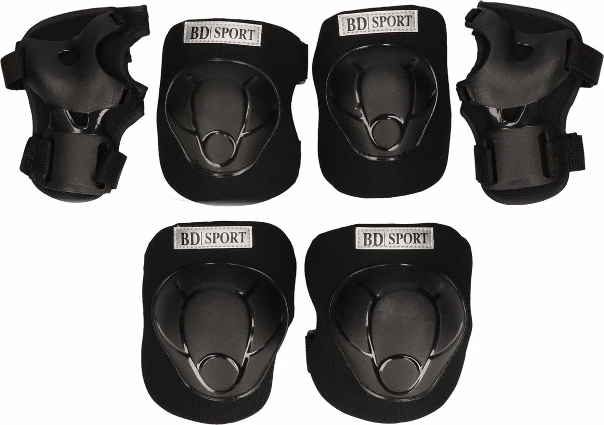 Skate Beschermset Maat S - 4 Tot 5 Jaar - Kinderen - Beschermers Skeelers/ Skate - Kniebeschermers, Elleboog + Polsbeschermers 1 Skate Beschermset Maat S - 4 Tot 5 Jaar - Kinderen - Beschermers Skeelers/ Skate - Kniebeschermers, Elleboog + Polsbeschermers