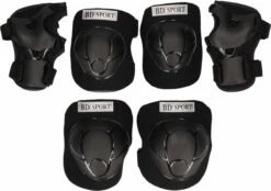 Skate Beschermset Maat L - 9 Tot 10 Jaar - Kinderen - Beschermers Skeelers/ Skate - Kniebeschermers, Elleboog En Polsbeschermers