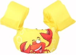 Kinderzwemvest | Baby Float | Puddle | Zwembandjes | Drijven | Zwemmen | Happy Kreeftje | Geel
