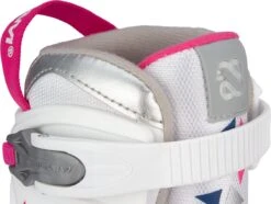 Nijdam Inline Skates Verstelbaar - White Wedge - Wit/Fuchsia - 29-32 -NIJDAM Sport & Spel Winkel 1200x904 8