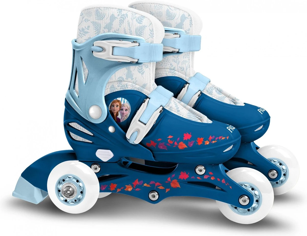 Disney Inline Skates Frozen 2 Hardboot Wit/blauw Maat 27-30 1 Disney Inline Skates Frozen 2 Hardboot Wit/blauw Maat 27-30