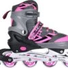Street Rider Inline Skates - Verstelbaar - Skeeler - Roze/ Grijs - Maat 35/38
