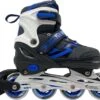 Street Rider Inline Skates - Verstelbaar - Skeeler - Blauw/ Zwart - Maat 35/38