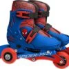 Marvel Inline Skates Spider-man Hardboot Rood/blauw Maat 27-30