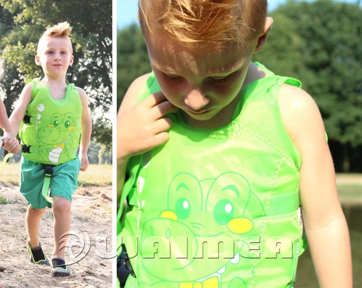 Waimea Zwemvest Dier - 3-6 Jaar - 18-30 Kg - Oranje/Zwart/Wit 6 Waimea Zwemvest Dier - 3-6 Jaar - 18-30 Kg - Oranje/Zwart/Wit - Afbeelding 6