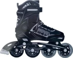 Move Fast Verstelbare Inlineskates / Maat 37-41 / Zwart -NIJDAM Sport & Spel Winkel 1200x957 1