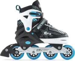 SFR Pulsar Verstelbare Inline Skates - Maat 35.5-39.5 - Blauw