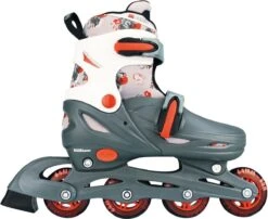 Nijdam Inline Junior 3-in-1 Verstelbaar - Hardboot - Grijs - 27-30 -NIJDAM Sport & Spel Winkel 1200x981