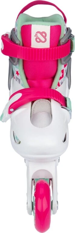 Nijdam Inline Skates Verstelbaar - Sk8 Star - Wit/Fuchsia - 33-36 -NIJDAM Sport & Spel Winkel 390x1200 1