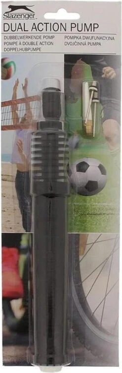 Slazenger Ballenpomp - Professionele Voetbalpomp - Basketbalpomp - Ballenpomp- Pomp - Inclusief Naald - Balpomp - Voetbal - Basket - Volleyball - Bal - Ballen - Handpomp -NIJDAM Sport & Spel Winkel 394x1200