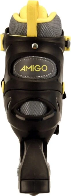 AMIGO Fuse Inlineskates - Skeelers Voor Jongens En Meisjes - Zwart/Geel - Maat 34-37 7 AMIGO Fuse Inlineskates - Skeelers Voor Jongens En Meisjes - Zwart/Geel - Maat 34-37 -NIJDAM Sport & Spel Winkel 439x1200 2