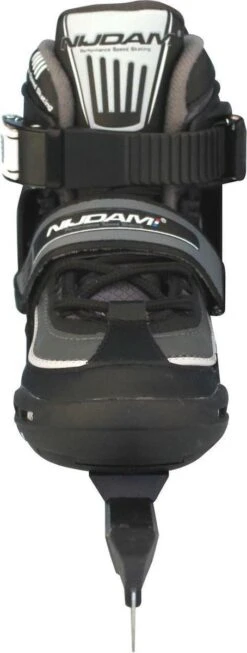 Nijdam Norenschaats Junior Verstelbaar - Semi-Softboot - Alu Buis - Zwart/Antraciet - 38-41 -NIJDAM Sport & Spel Winkel 454x1200 2