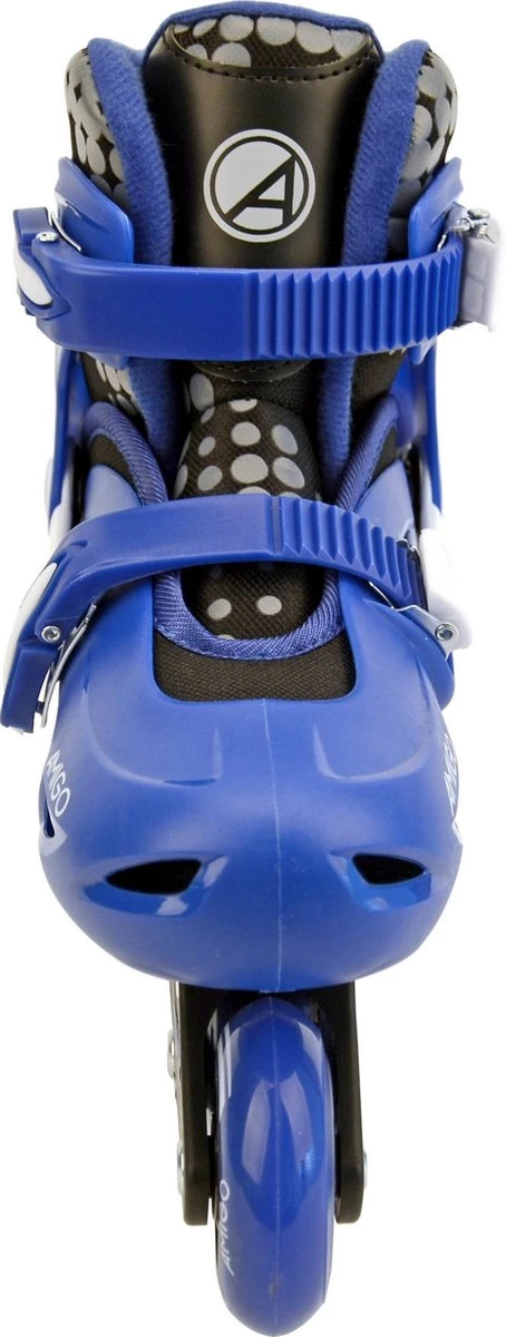 AMIGO Racer Inlineskates - Skeelers Voor Jongens En Meisjes - Blauw/Wit - Maat 34-37 2 AMIGO Racer Inlineskates - Skeelers Voor Jongens En Meisjes - Blauw/Wit - Maat 34-37 - Afbeelding 2