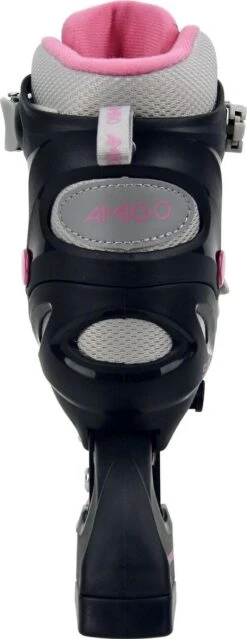 Amigo Slide - Schaatsen Voor Meisjes - Inlineskates Maat 34-37 - Zwart/Roze 8 Amigo Slide - Schaatsen Voor Meisjes - Inlineskates Maat 34-37 - Zwart/Roze -NIJDAM Sport & Spel Winkel 464x1200 2