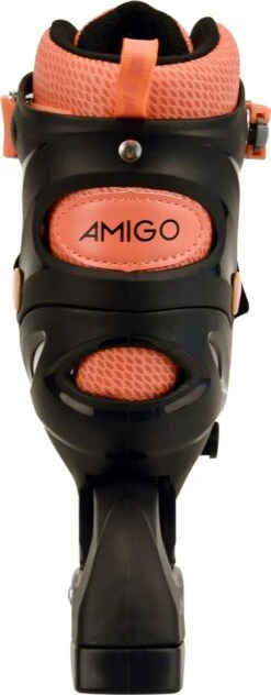 AMIGO Fuse Inlineskates - Skeelers Voor Jongens En Meisjes - Zwart/Oranje - Maat 34-37 7 AMIGO Fuse Inlineskates - Skeelers Voor Jongens En Meisjes - Zwart/Oranje - Maat 34-37 -NIJDAM Sport & Spel Winkel 469x1200 2