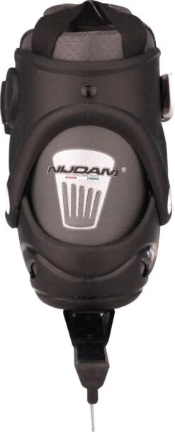 Nijdam Norenschaats Junior Verstelbaar - Semi-Softboot - Alu Buis - Zwart/Antraciet - 38-41 -NIJDAM Sport & Spel Winkel 487x1200 1