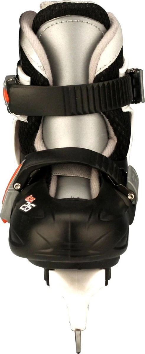 Nijdam IJshockeyschaats Junior Verstelbaar - Hardboot - Zwart/Rood - 38-41 2 Nijdam IJshockeyschaats Junior Verstelbaar - Hardboot - Zwart/Rood - 38-41 - Afbeelding 2