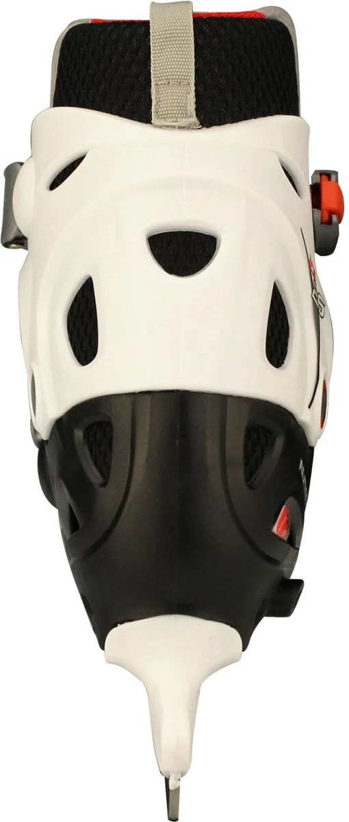 Nijdam IJshockeyschaats Junior Verstelbaar - Hardboot - Zwart/Rood - 38-41 3 Nijdam IJshockeyschaats Junior Verstelbaar - Hardboot - Zwart/Rood - 38-41 - Afbeelding 3