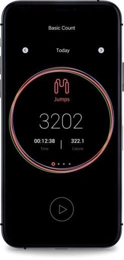 SmartRope Rookie - Springtouw Met Mobiele App - Fitness Springtouw Met Teller - Verstelbaar Springtouw - Touwtje Springen - Skipping Rope - Touwtje Springen - Fitness - Boksen - Krachttraining - Crossfit - Zwart 9 SmartRope Rookie - Springtouw Met Mobiele App - Fitness Springtouw Met Teller - Verstelbaar Springtouw - Touwtje Springen - Skipping Rope - Touwtje Springen - Fitness - Boksen - Krachttraining - Crossfit - Zwart -NIJDAM Sport & Spel Winkel 576x1200