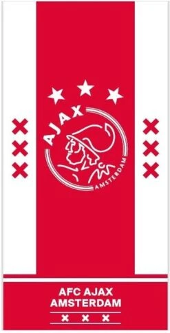 Ajax® Ajax Badhanddoek / Strandlaken WRW AFC Ajax 70x140cm