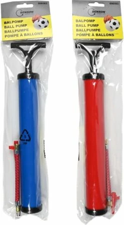 Benson Ballenpomp Met Slang En Naald - Kleurenmix - Per Stuk -NIJDAM Sport & Spel Winkel 663x1200
