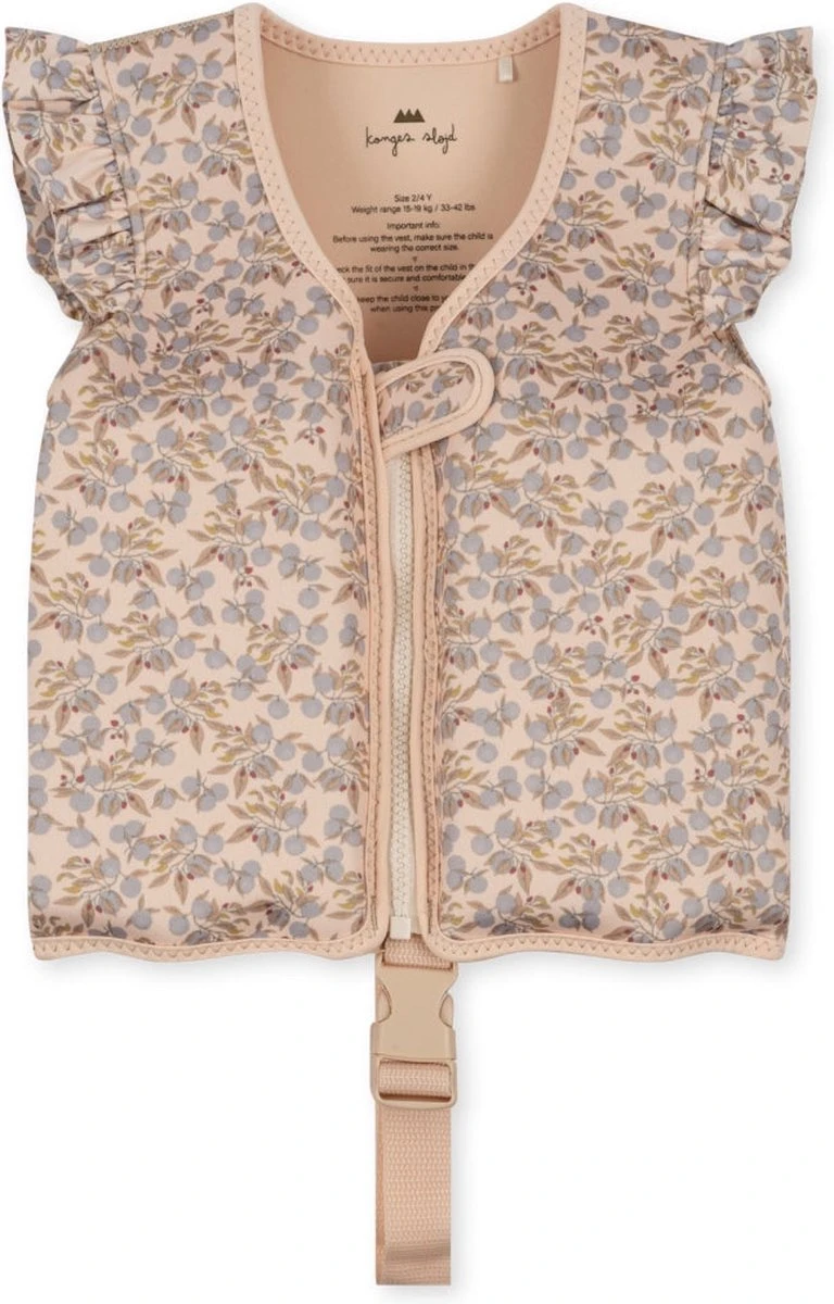 Konges Sløjd - Zwemvest - Orangery Blue - Neopreen 1 Konges Sløjd - Zwemvest - Orangery Blue - Neopreen