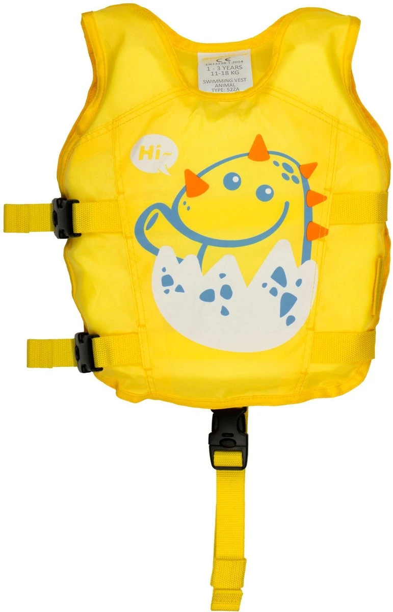 Waimea Zwemvest Dier - 1-3 Jaar - 11-18 Kg - Geel/Blauw/Wit 1 Waimea Zwemvest Dier - 1-3 Jaar - 11-18 Kg - Geel/Blauw/Wit