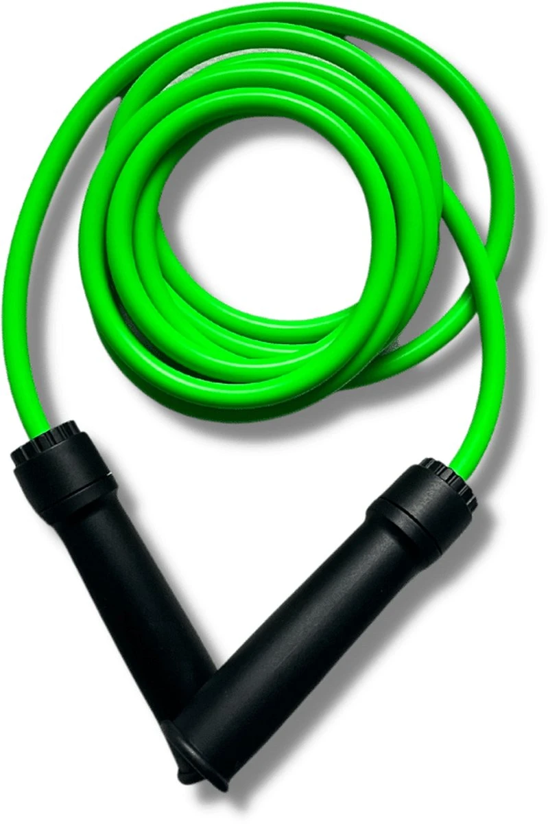 Elevate Gravity Heavy Jump Rope (GROEN) Springtouw - Verzwaard Springtouw - Muay Thai Springtouw - Jump Rope Voor Boxers & Martial Artists 1 Elevate Gravity Heavy Jump Rope (GROEN) Springtouw - Verzwaard Springtouw - Muay Thai Springtouw - Jump Rope Voor Boxers & Martial Artists